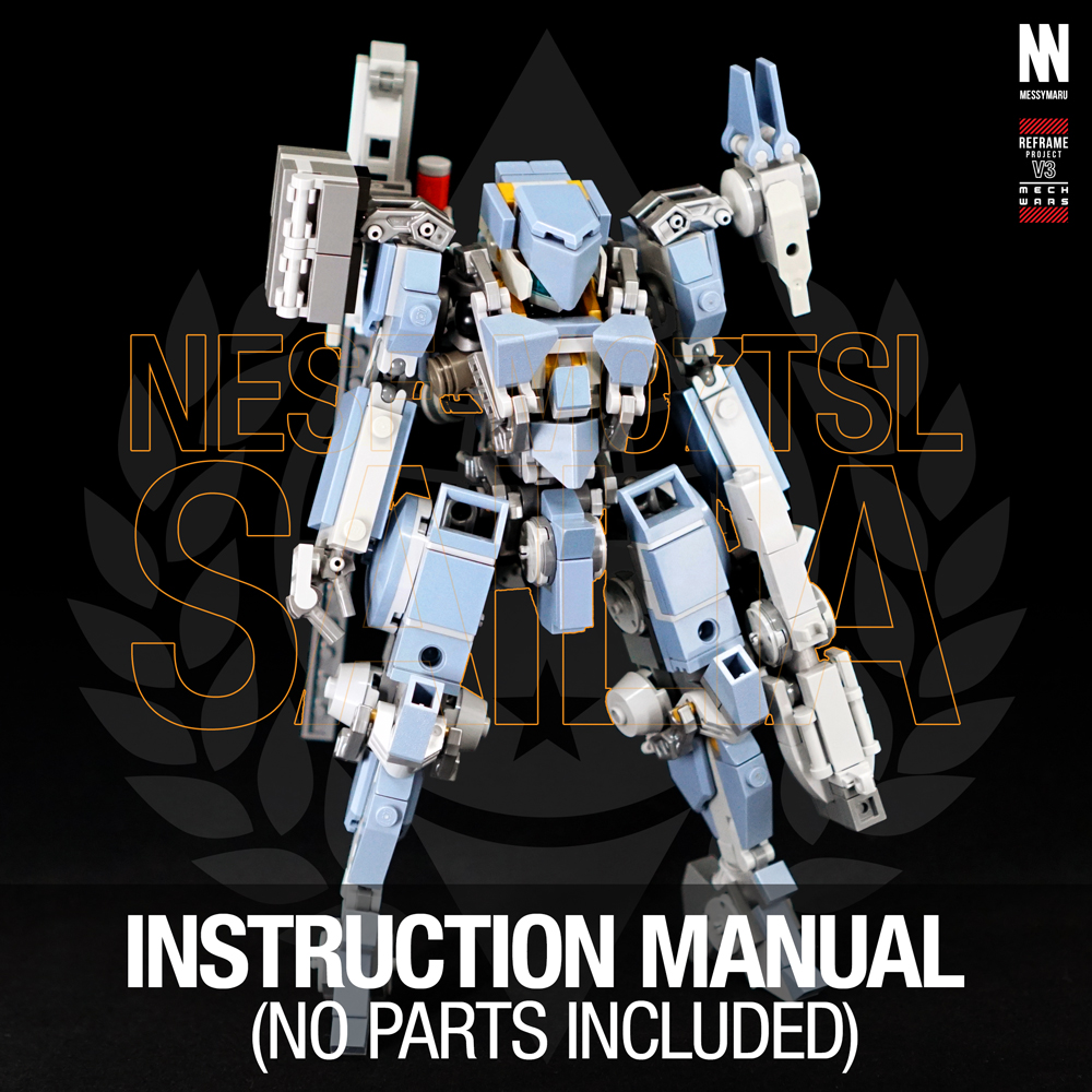 NESF-M07TSL Sailia reFrame V3 Instruction Manual – Messyworks