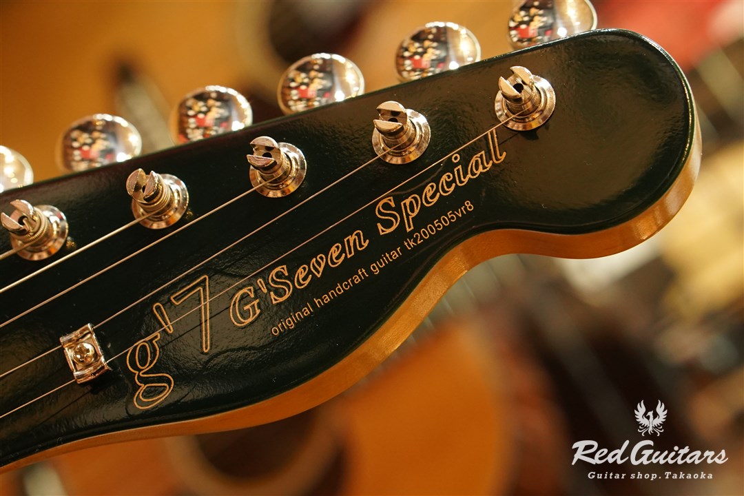 g'7 Special】 g7-TL/R Lightly Relic - Green Metallic/Matching Head