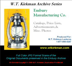 Embury Mfg. Co. Archive — The Source for Oil Lamps and Hurricane