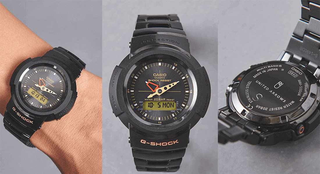 ユナイテッドアローズ×G-SHOCKの伝説再び】96年に発売された