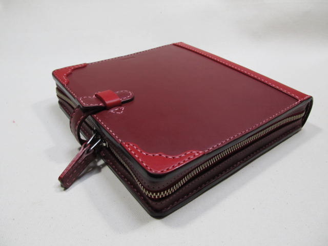 ラウンドファスナーアシュフォードHB×WA5システム手帳200306 | 革工房