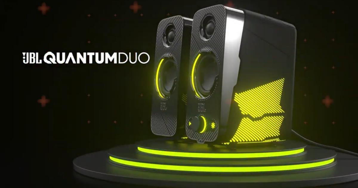 JBLのゲーミングスピーカー「JBL Quantum Duo」が11月27日から発売開始