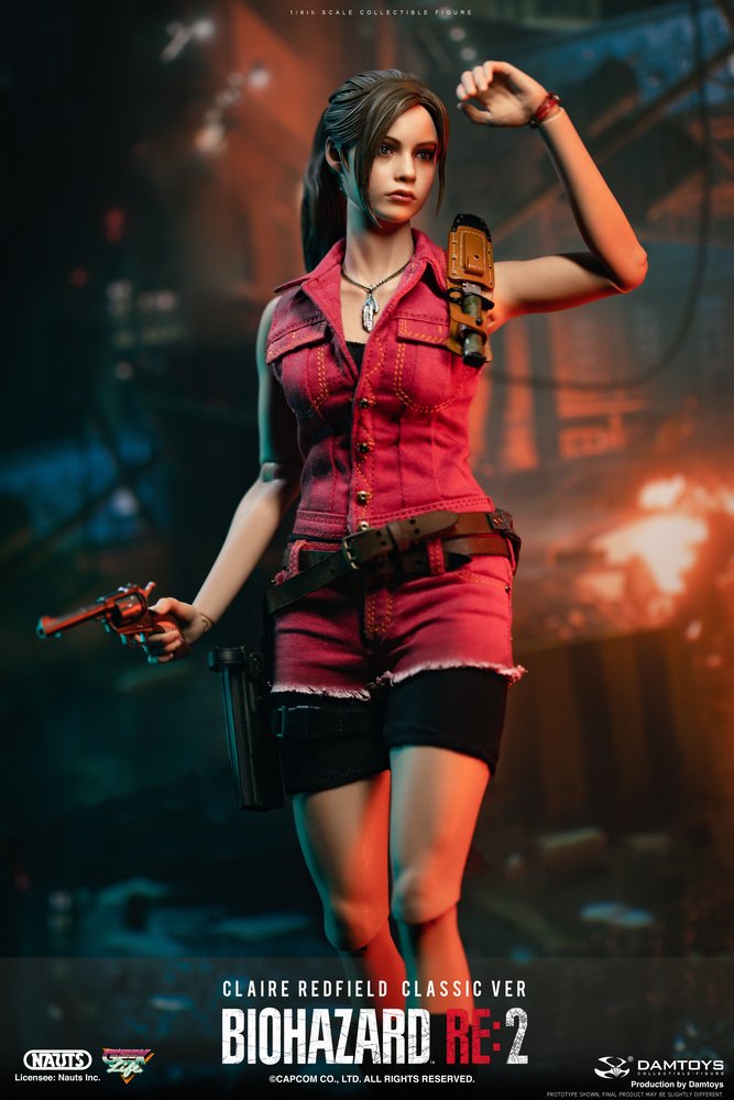 オリジナル版コスチュームを再現した「バイオハザード RE:2」の1/6