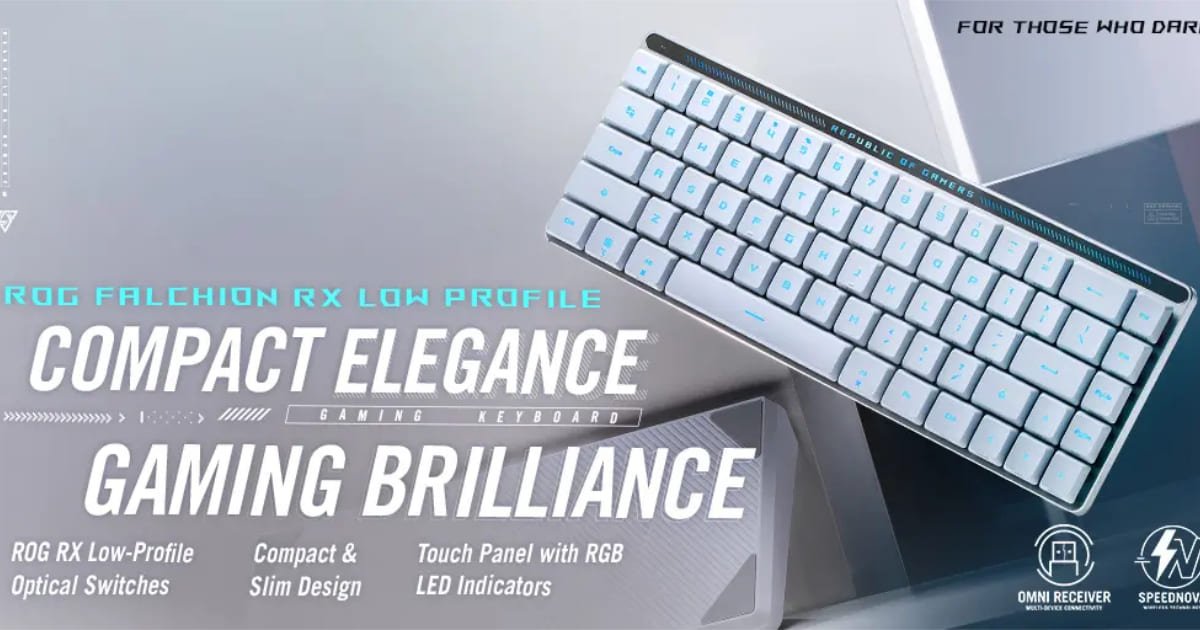 ASUS to Release ROG Falchion RX Low Profile, First ROG Low-Profile