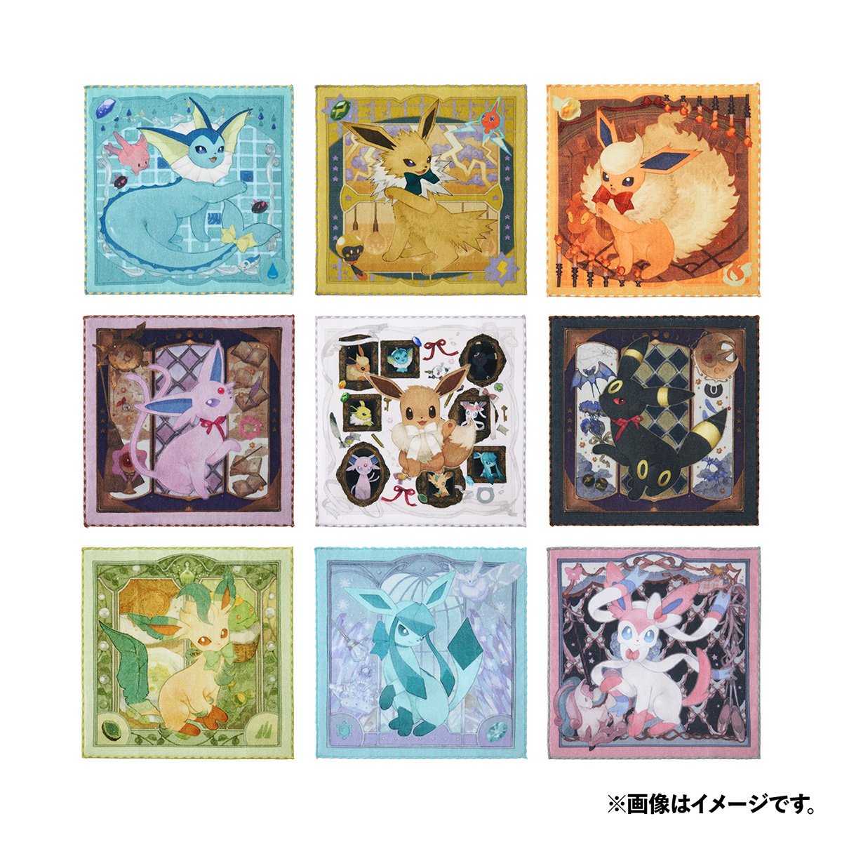 イーブイたちが勢ぞろいの「Eevee Collection」がポケモンセンターに