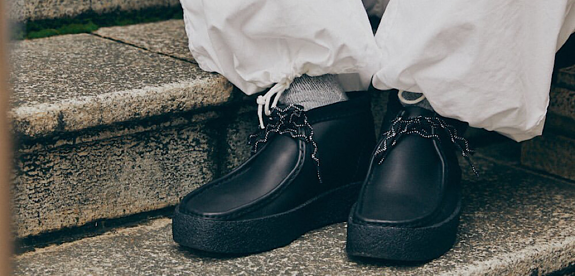 Clarksロングセラー「モカシンシューズ」代表作「Wallabee」GORE-TEXっ