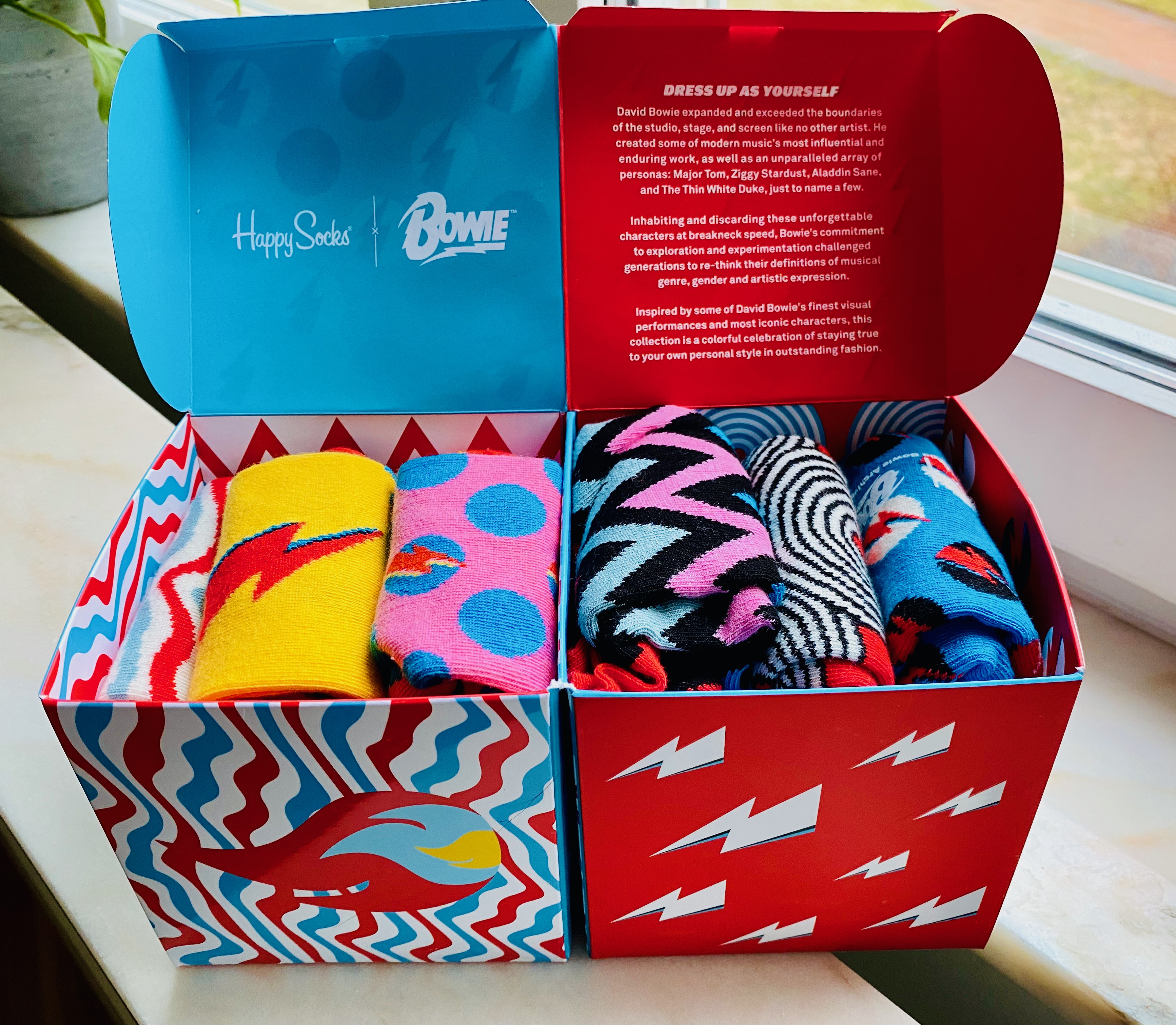 David Bowie Happy Socks