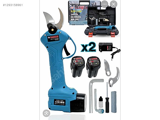 MURCELL SHARK BUDAMA MAKAS 32 mm YEDEK AĞIZLI ÇİFT AKÜ HAFİF