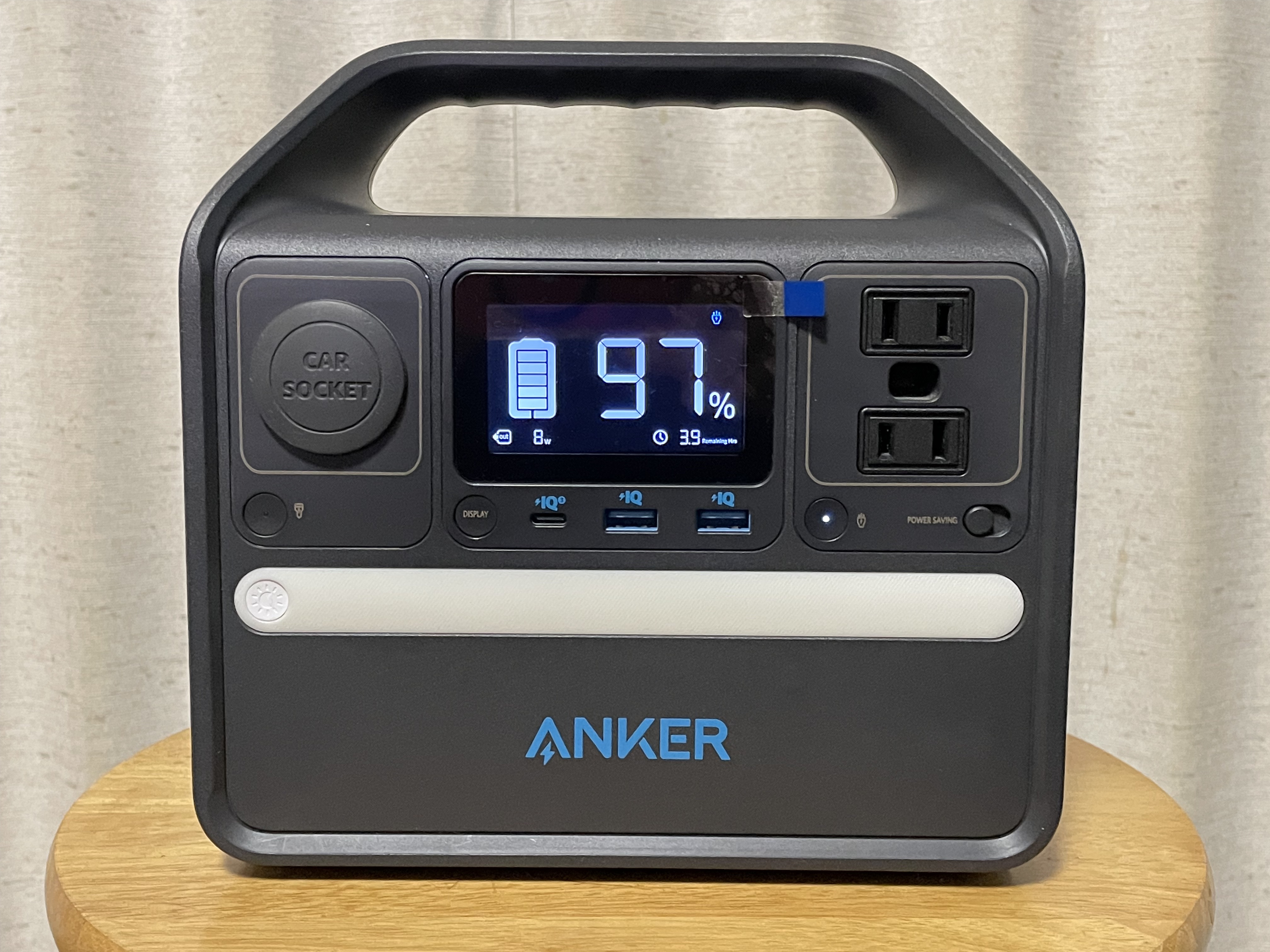 ポタ電Anker 521 Portable Power Stationの表示不具合を解消