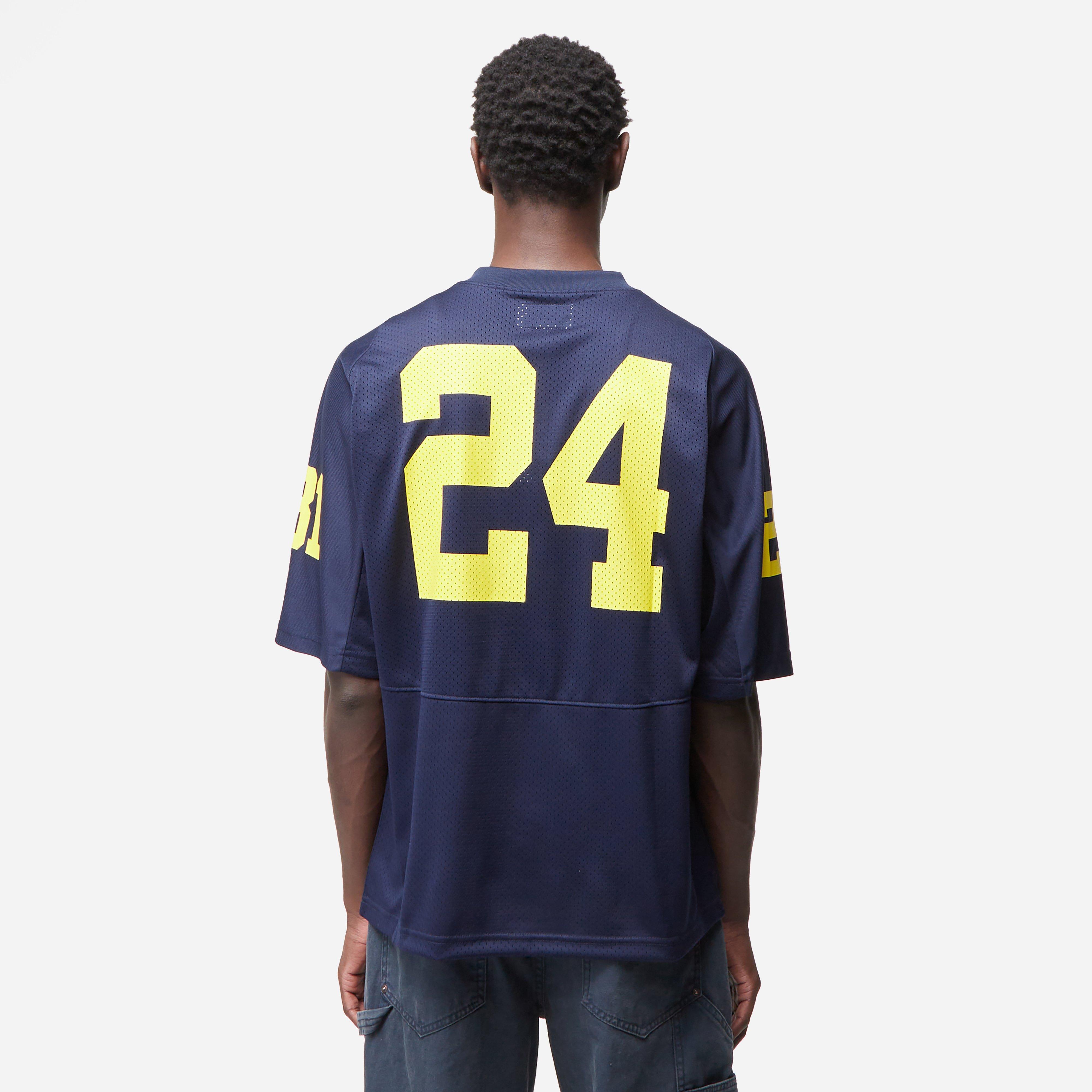Navy Thisisneverthat Mesh Football Jersey | HIP