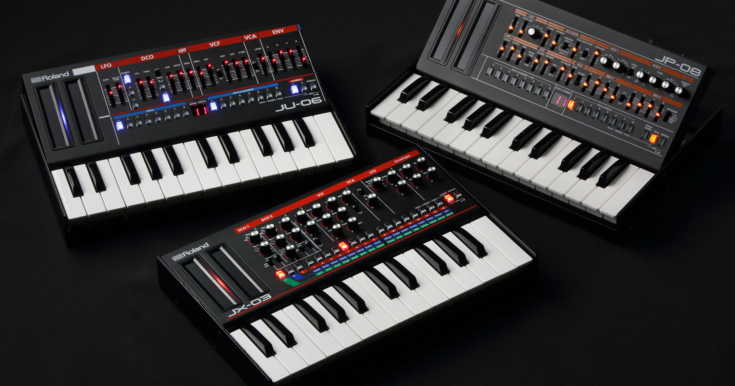 ローランド、往年の名機のサウンドとルックスをマイクロ・サイズに凝縮