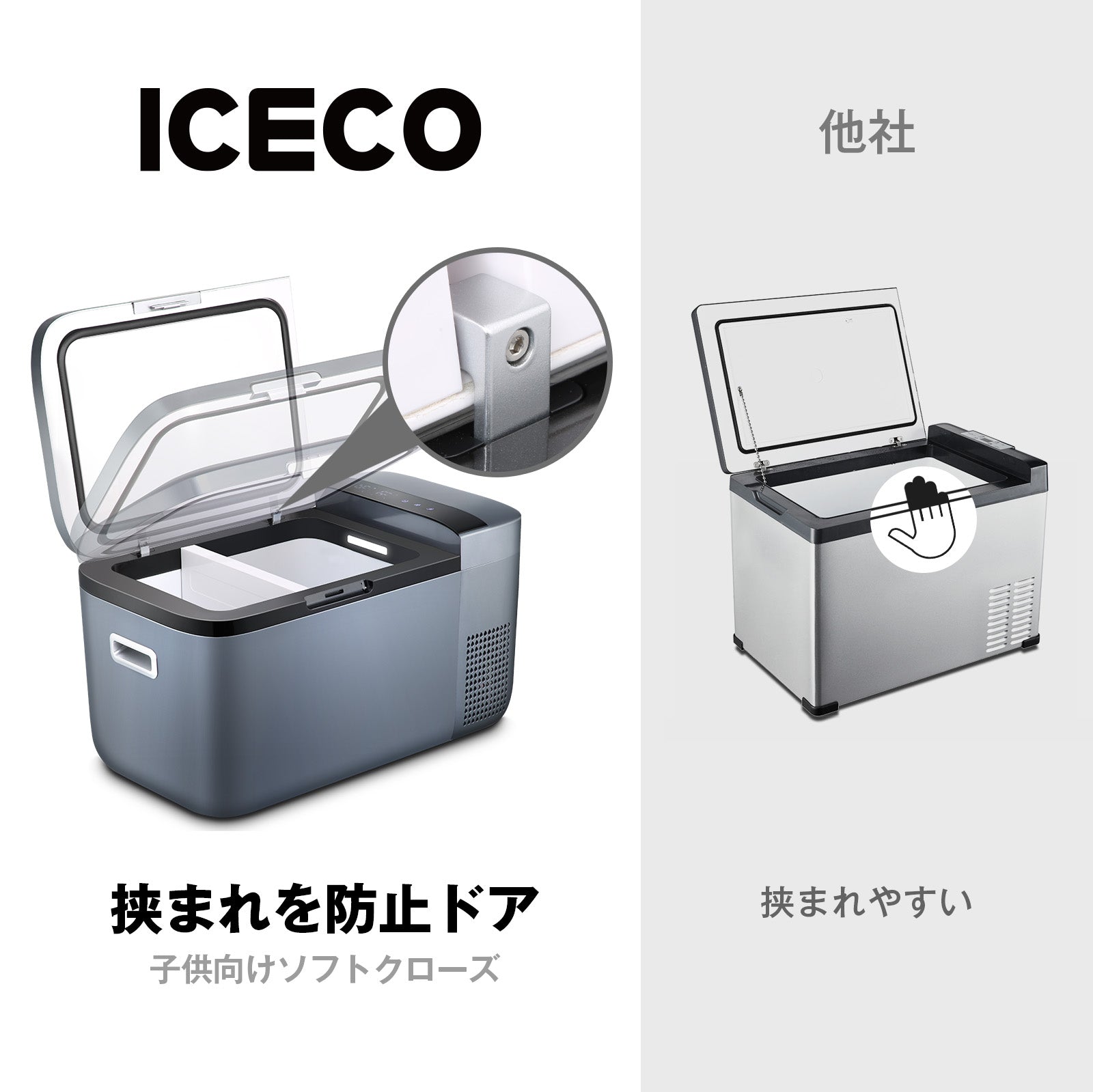GO20 ポータブル冷蔵庫 車載用冷蔵庫 20L | ICECO
