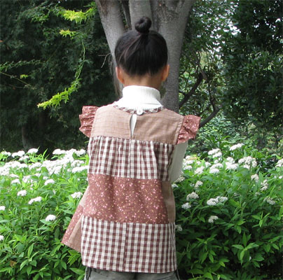 パッチワークエプロンドレス - パターンショップ ichica