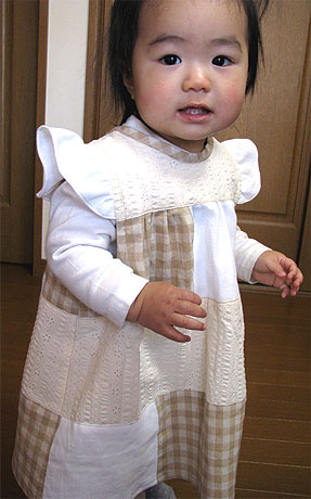 パッチワークエプロンドレス - パターンショップ ichica