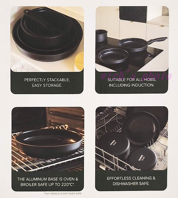 送料無料】Combekk フライパンセット ガス IH対応 取り外しが可能な