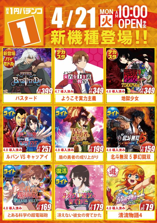 フロアマップ公開中】パラッツォ志津店 | 佐倉市 志津駅 | パチンコ