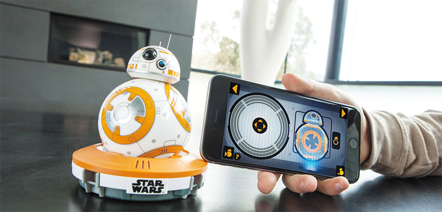 スマホ操作可能なStarWarsのボール型ドロイドBB-8が発売開始! | 3DP id