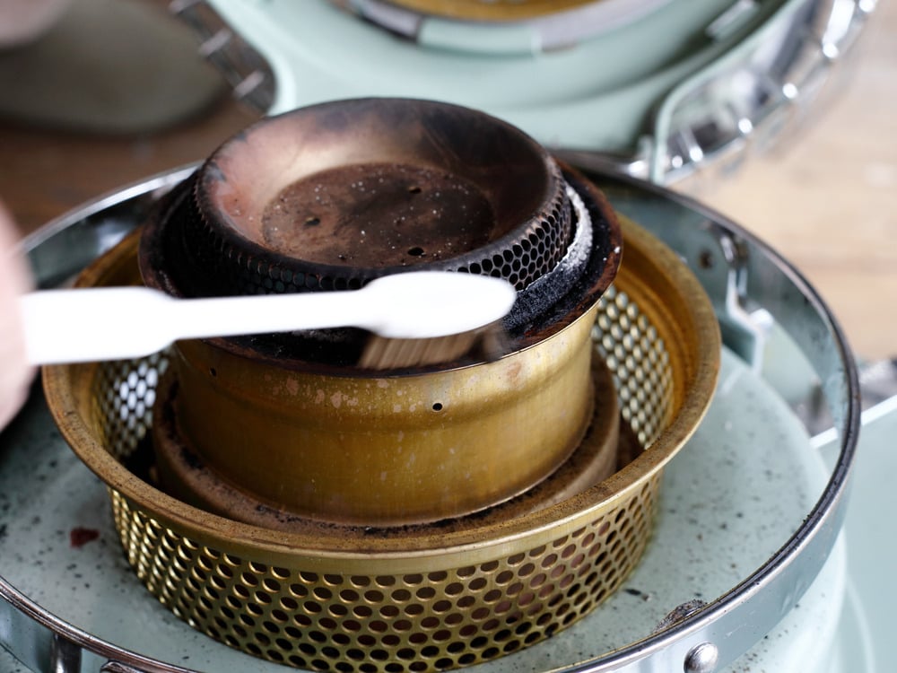 アラジン ストーブを空焚き その後のメンテ」 - kanayon.mさんの