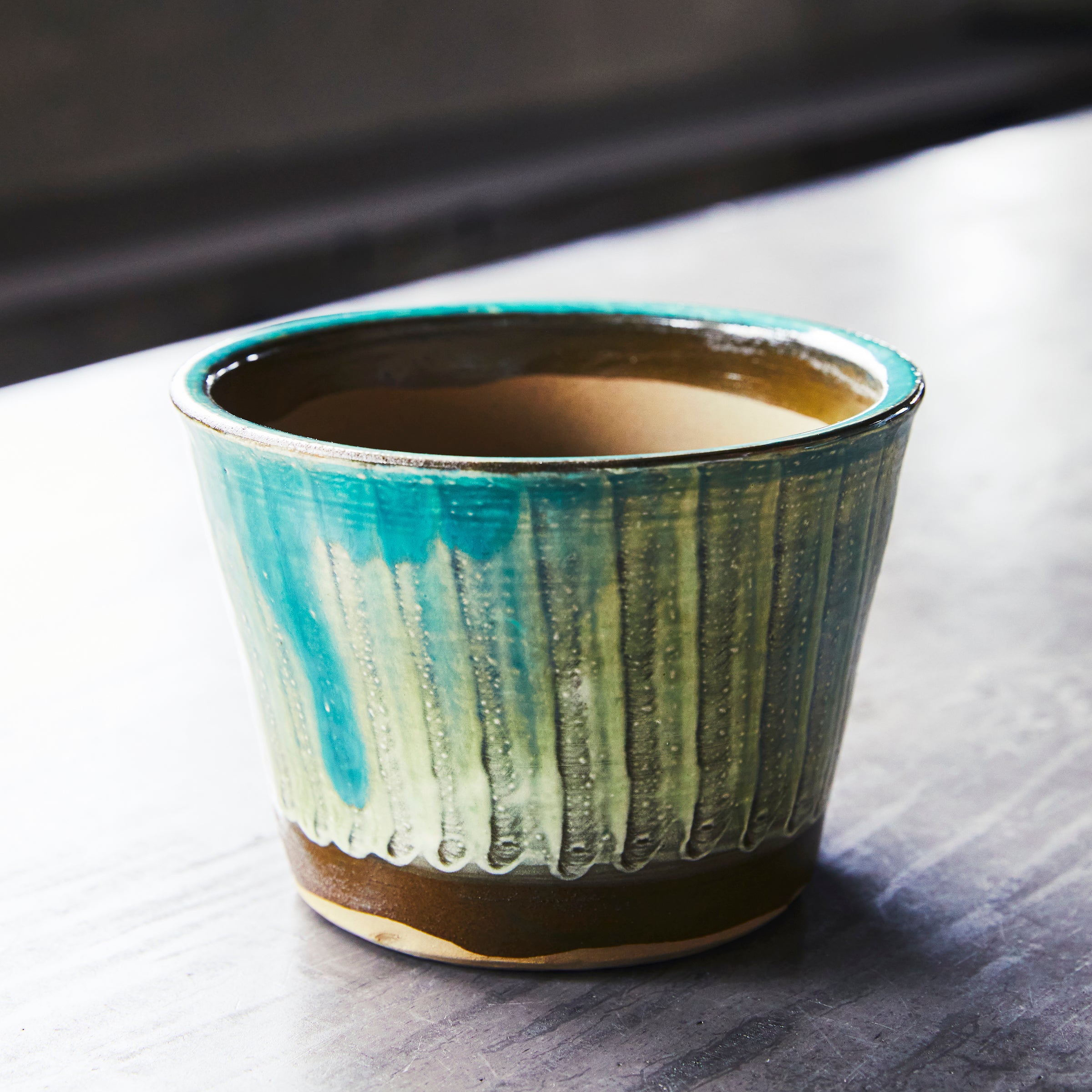 小鹿田焼 坂本拓磨 植木鉢5号 – IEGNIM