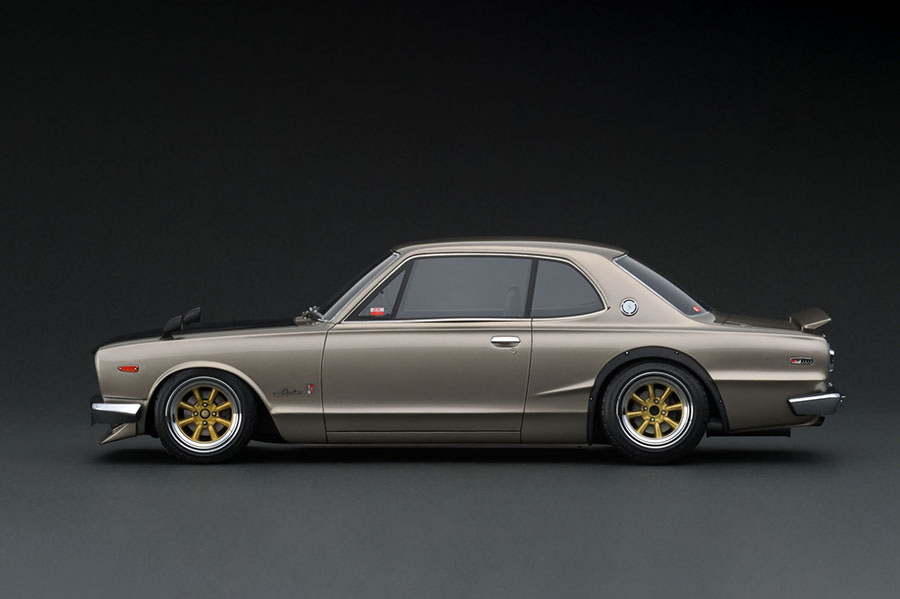 IG1590 1/12 Nissan Skyline 2000 GT-R (KPGC10) Silver | LINE UP