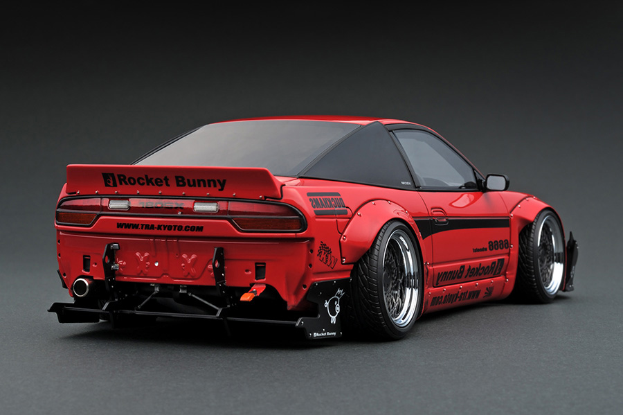 IG1112 1/18 Rocket Bunny 180SX Red | LINE UP | [公式] ignition