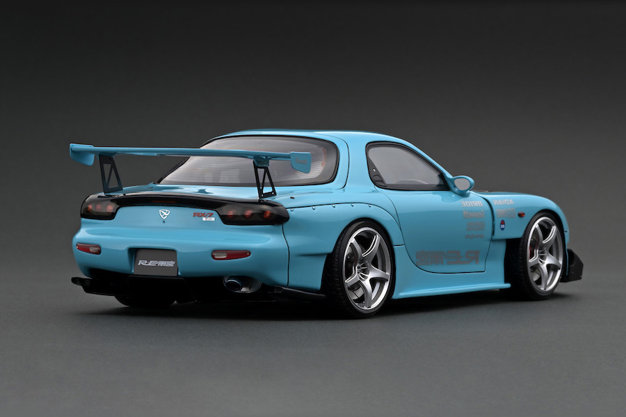 IG2231 1/18 MAZDA RX-7 (FD3S) RE Amemiya Light Blue | LINE UP