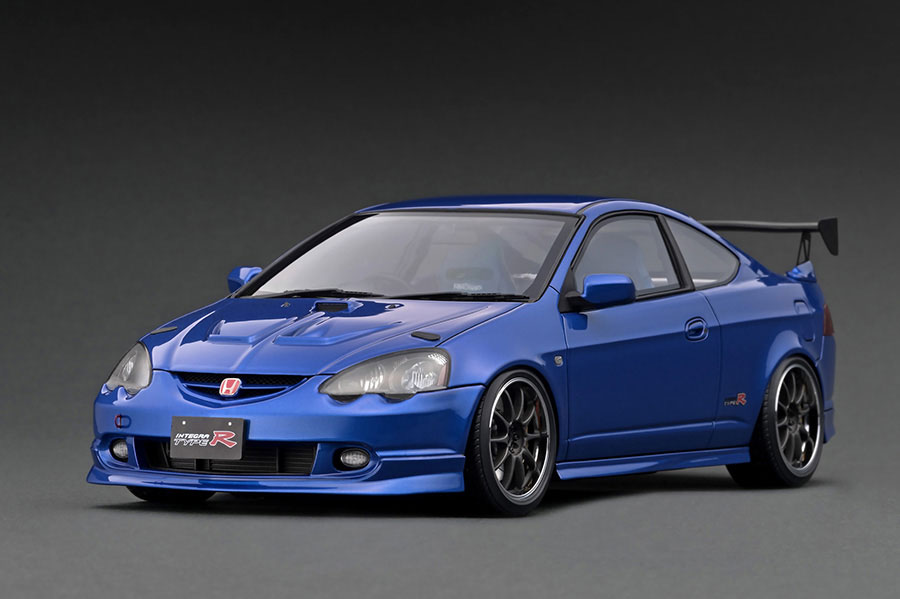 IG3326 1/18 Honda INTEGRA (DC5) TYPE R Blue Metallic | LINE UP