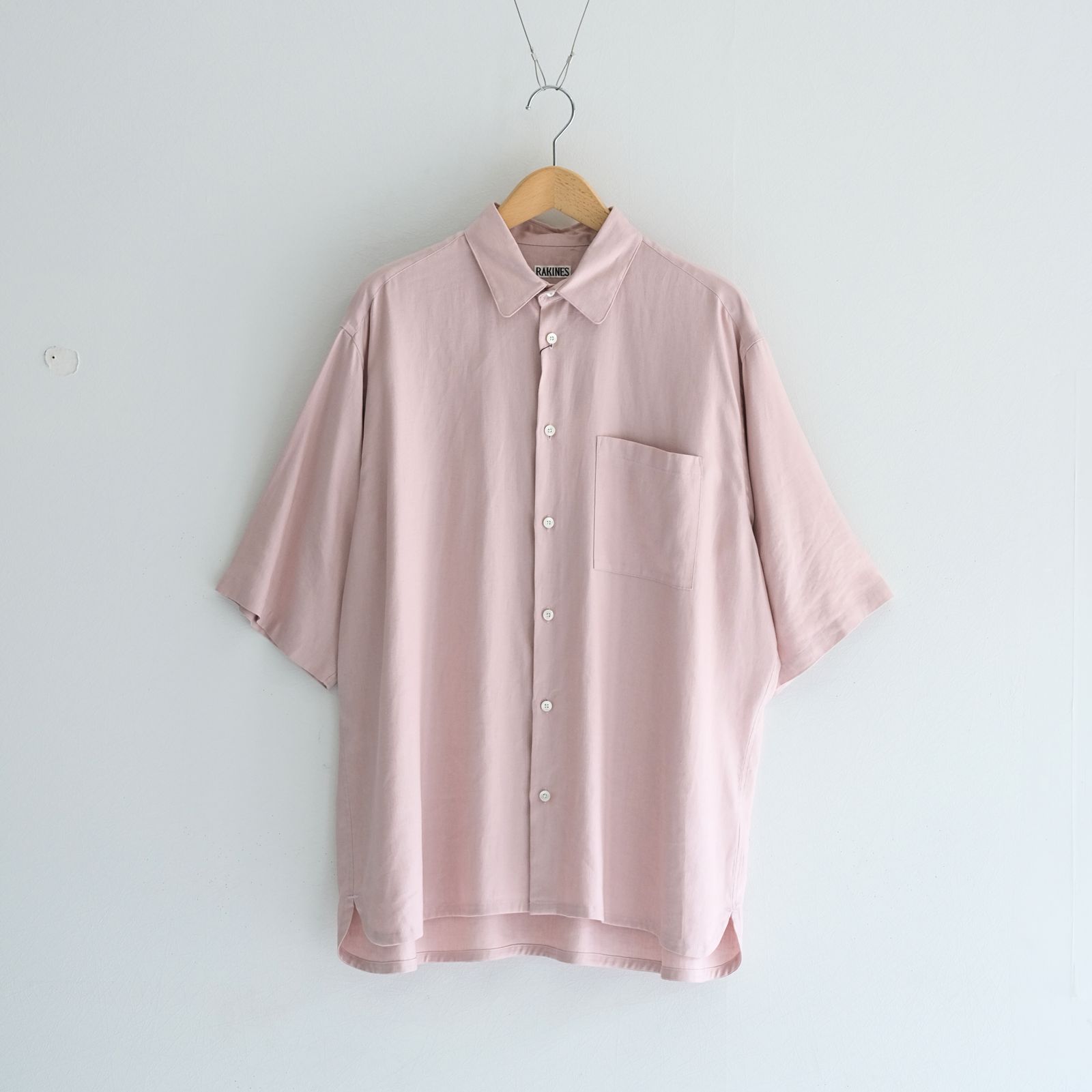 RAKINES - R×L Oxford - Rob / シャツ / 半袖 / Old rose | iko
