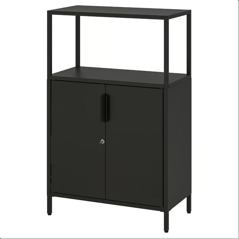 TROTTEN トロッテン ワゴン - チャコール 80x40cm - IKEA/イケア 代行