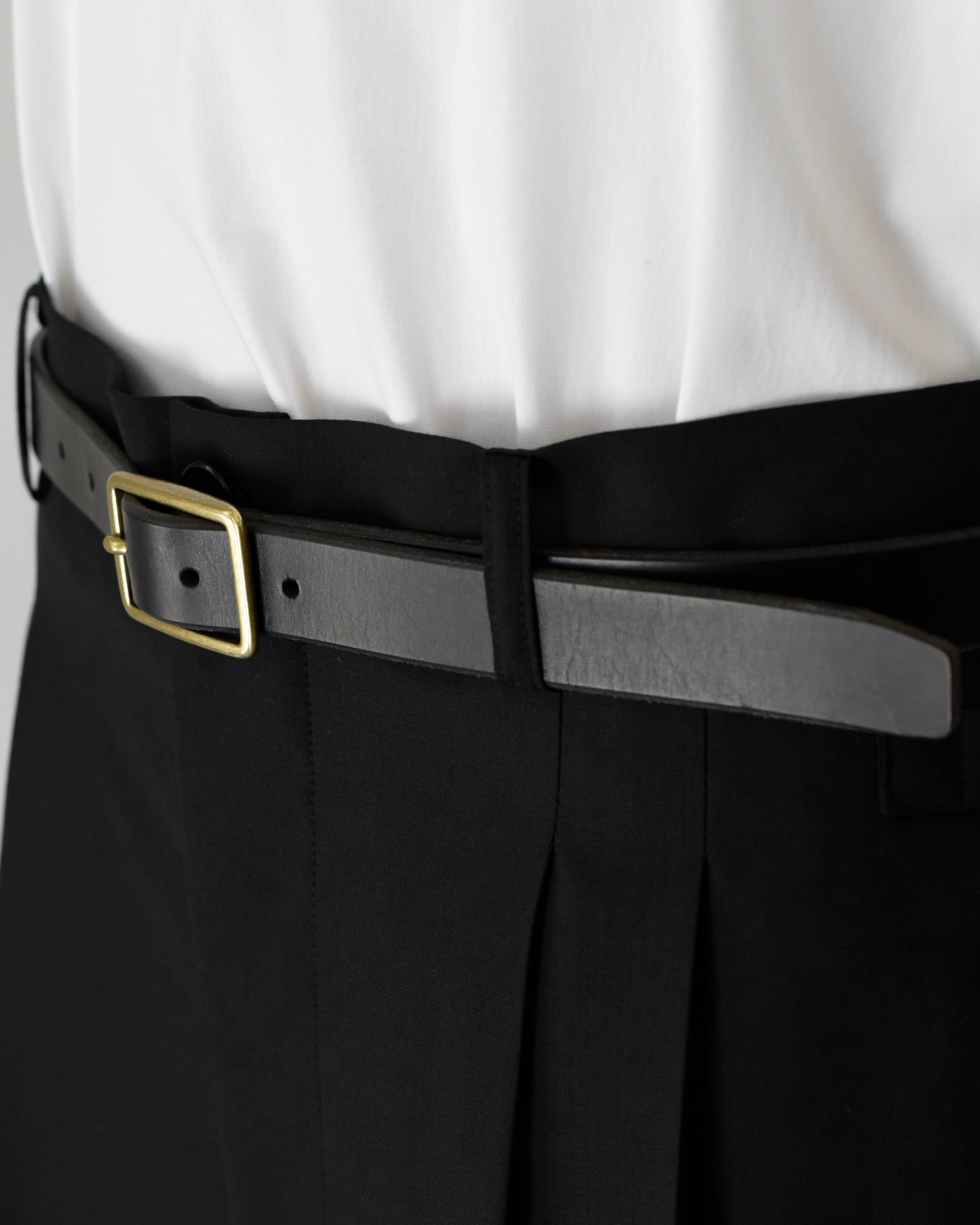 Hender Scheme / rectangle belt (BLACK)
