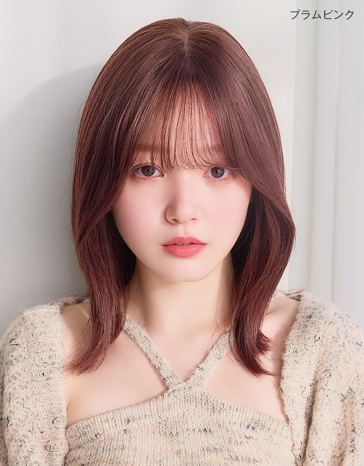 天使のグレースミディ人毛MIX フルウィッグ ミディアム｜リネアストリア