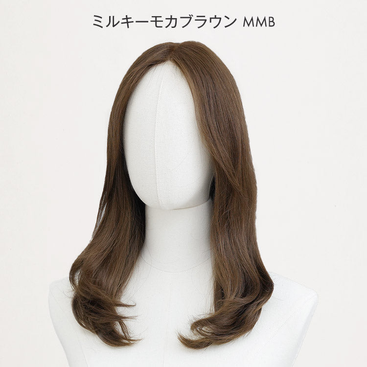 天使のベースウィッグ人毛MIX フルウィッグ ロング｜リネアストリア