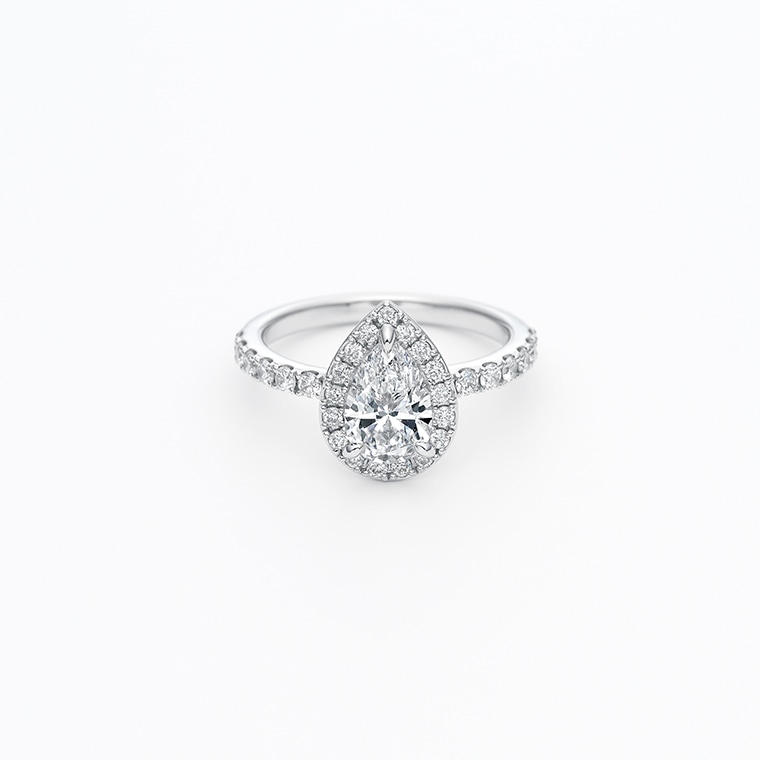 L010 ラボグロウンダイヤモンド/リング/1.00ct(プラチナ): SHINCA