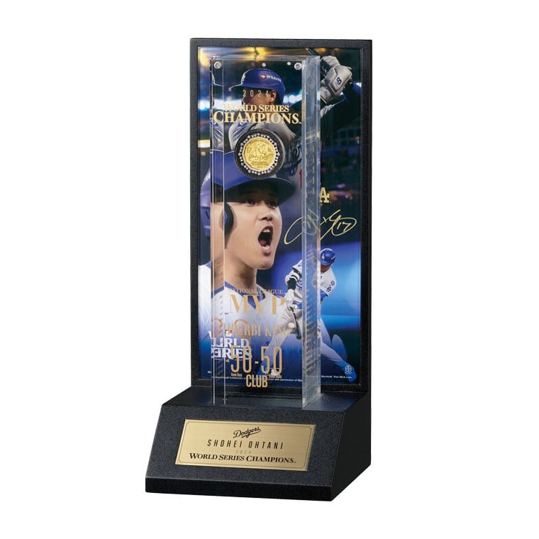大谷翔平ドジャースの2024年ワールドシリーズチャンピオンボブルヘッド