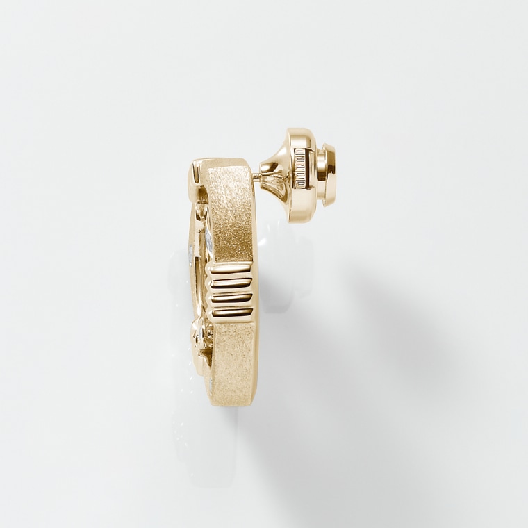 MM002]K18ダイヤモンド/ピンブローチ(ゴールド): Hyacca | IMAYO