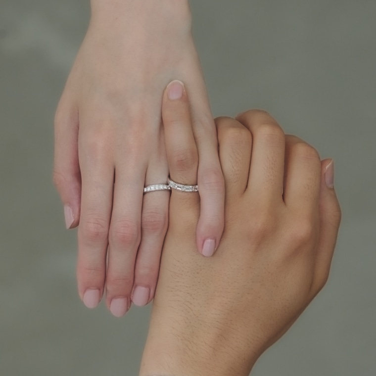 E001 ラボグロウンダイヤモンド/リング/1.50ct(プラチナ): SHINCA