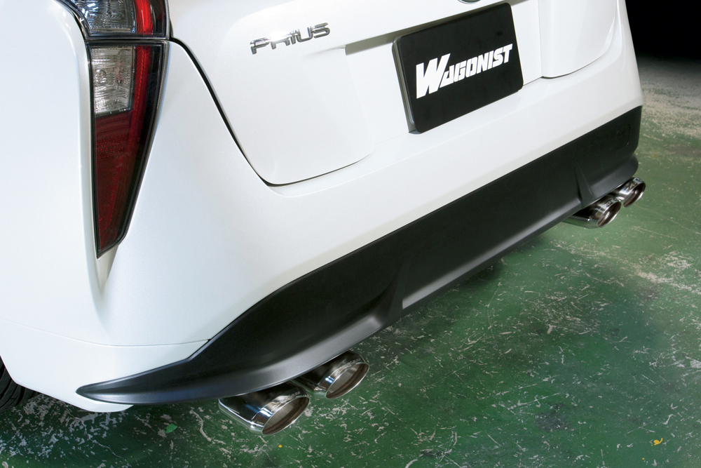 純正バンパー専用に設計した50プリウス用スポーツマフラー | AUTO