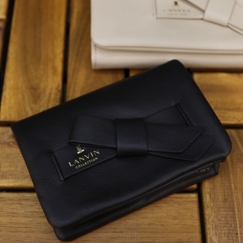 ランバンコレクション】ラペリパース 二つ折りBOX財布 | ランバン