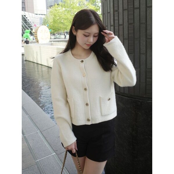 フォックスウールニットジャケット | フレイ アイディー(FRAY I.D