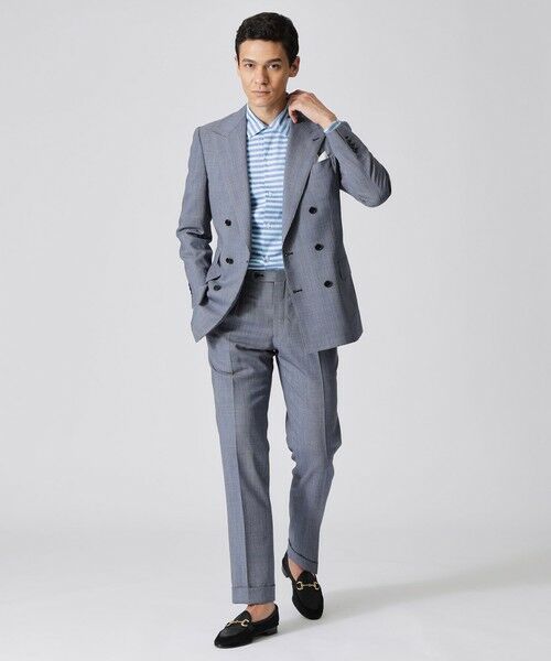 セール】 【数量限定】「COLLECTION LINE」グレーウールハウンド