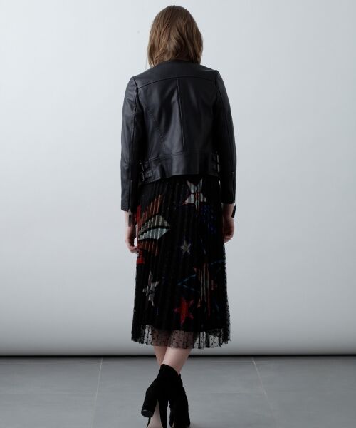 セール】 サイドベルトライダースジャケット （ブルゾン）｜GRACE