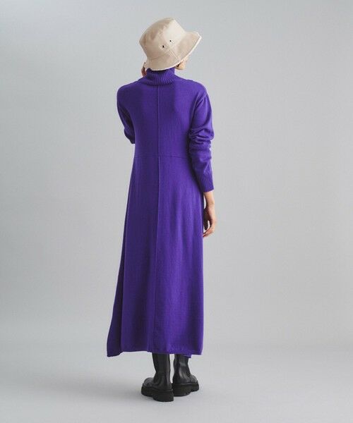 セール】 ウールニットフレアワンピース （ロング・マキシ丈ワンピース