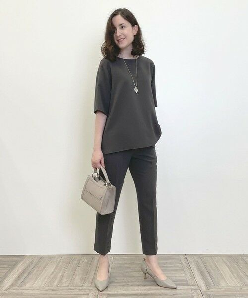 セール】 【洗える】2WAYツイル ブラウス （シャツ・ブラウス）｜自由