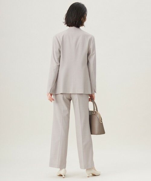 セール】 【セットアップ対応・洗える】ウールブレンドセットアップ