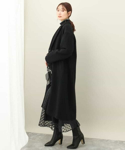 ウールモッサ ロングチェスターコート （その他アウター）｜MK MICHEL