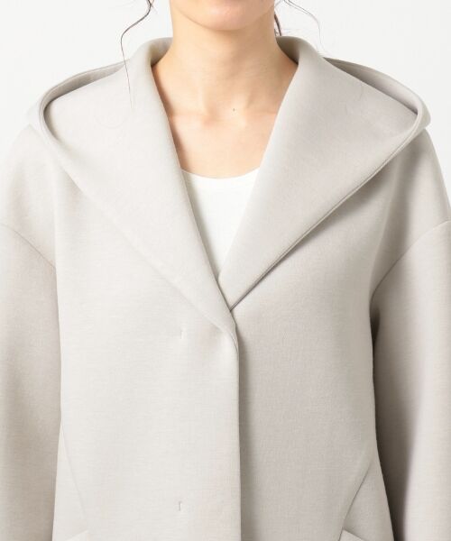 セール】 ダンボールニット フーデッドコート （その他アウター）｜L