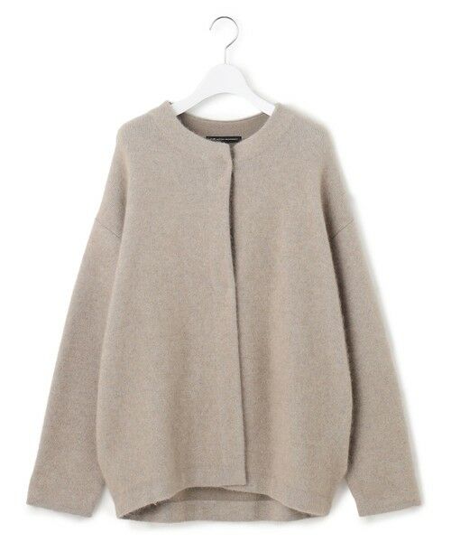 CLASSY.11月号掲載/洗える】ラクーンブレンドダブルフェイス ニット