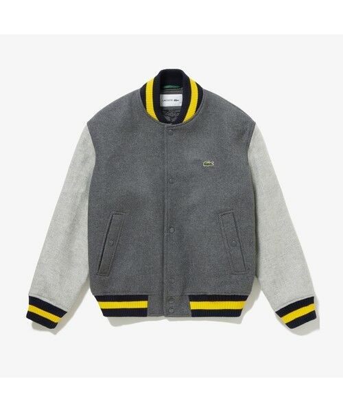 セール】 ベーシックバーシティジャケット （ブルゾン）｜LACOSTE