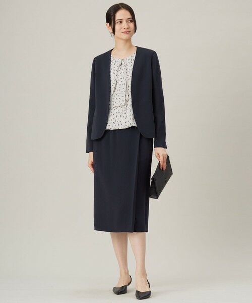 セットアップ対応・洗える】トリアセダブルクロスノーカラー