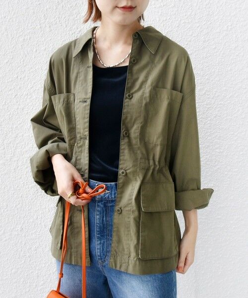 セール】 〈洗濯機可能〉ミリタリー ジャケット （ミリタリー
